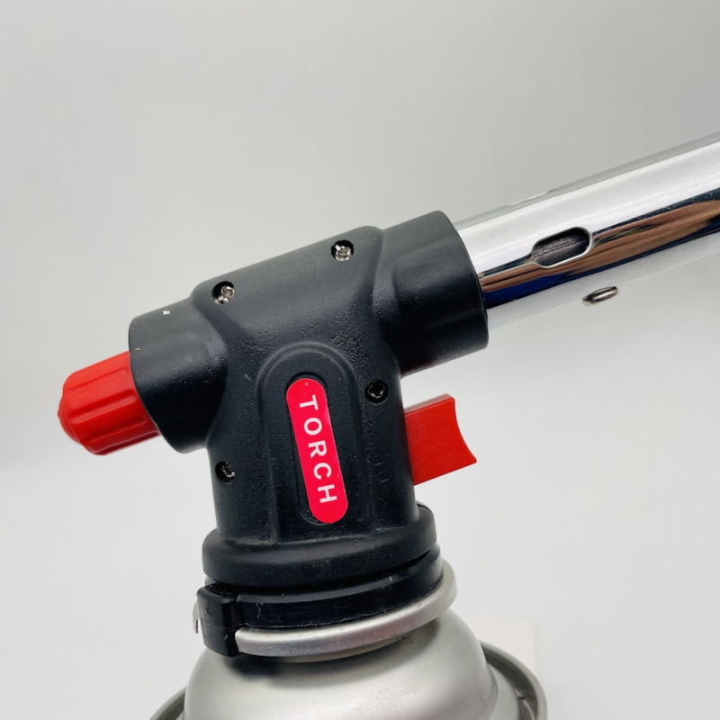 Musket Spraying Gun Portable Outdoor BBQ Fur Handheld Windproof Ignition Card Type Air Tank Gun