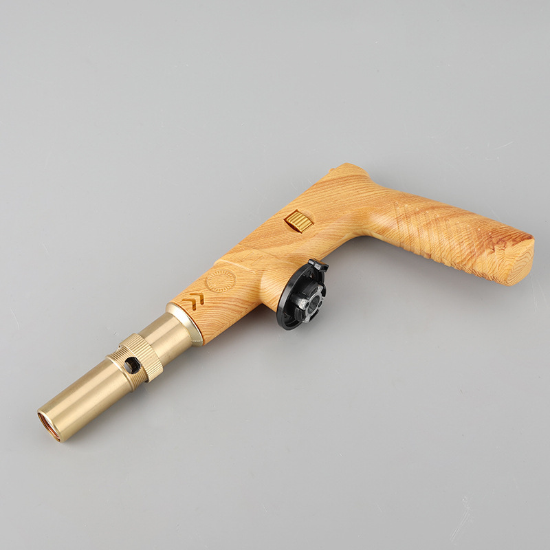 Pure copper handheld musket head butane gas spray gun