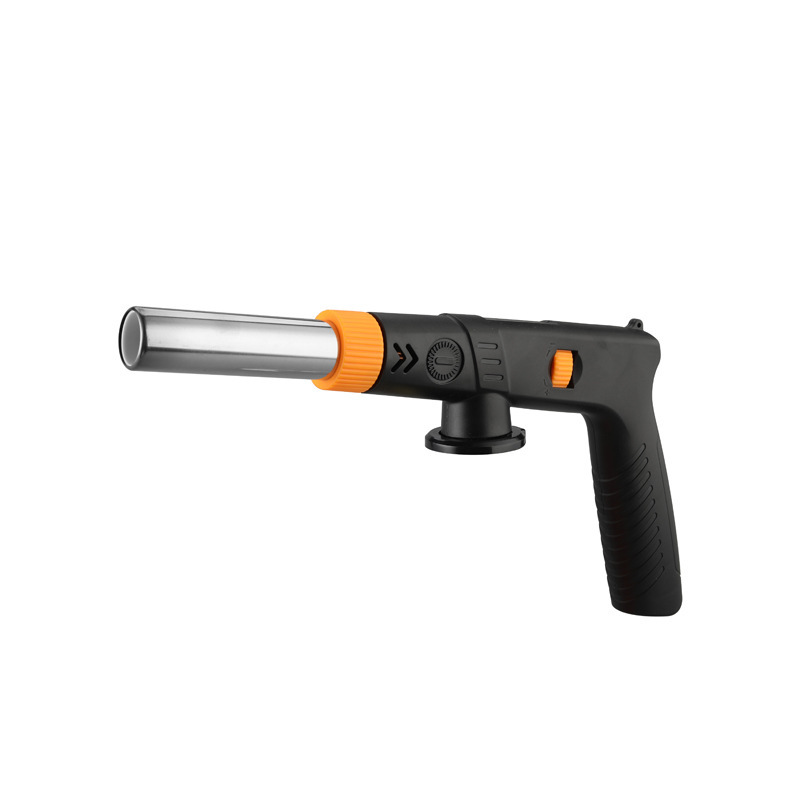 Handheld household point-butane gas spray gun outdoor barbecue point carbon portable card spray gun