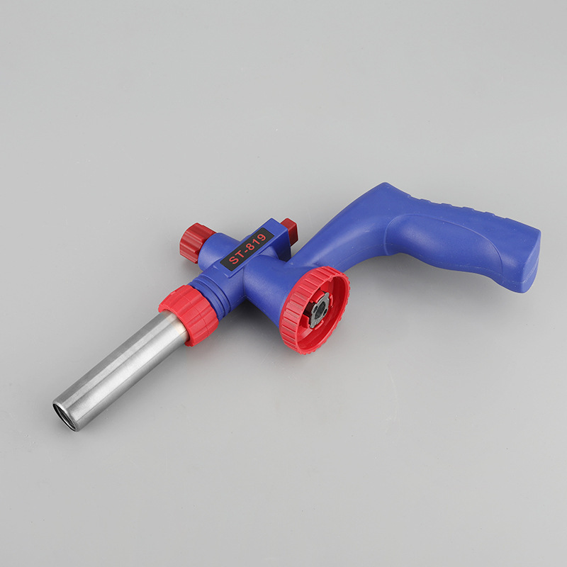 Cylinder-type musket-burning gas handheld barbecue point carbon portable durable spray gun
