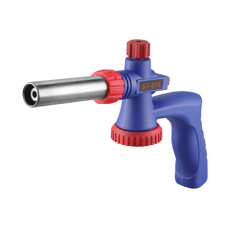 Cylinder-type musket-burning gas handheld barbecue point carbon portable durable spray gun