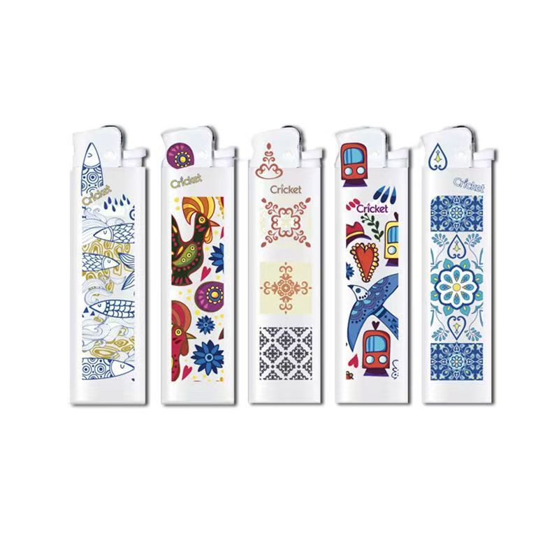 Disposable pulley flint lighter explosion-proof