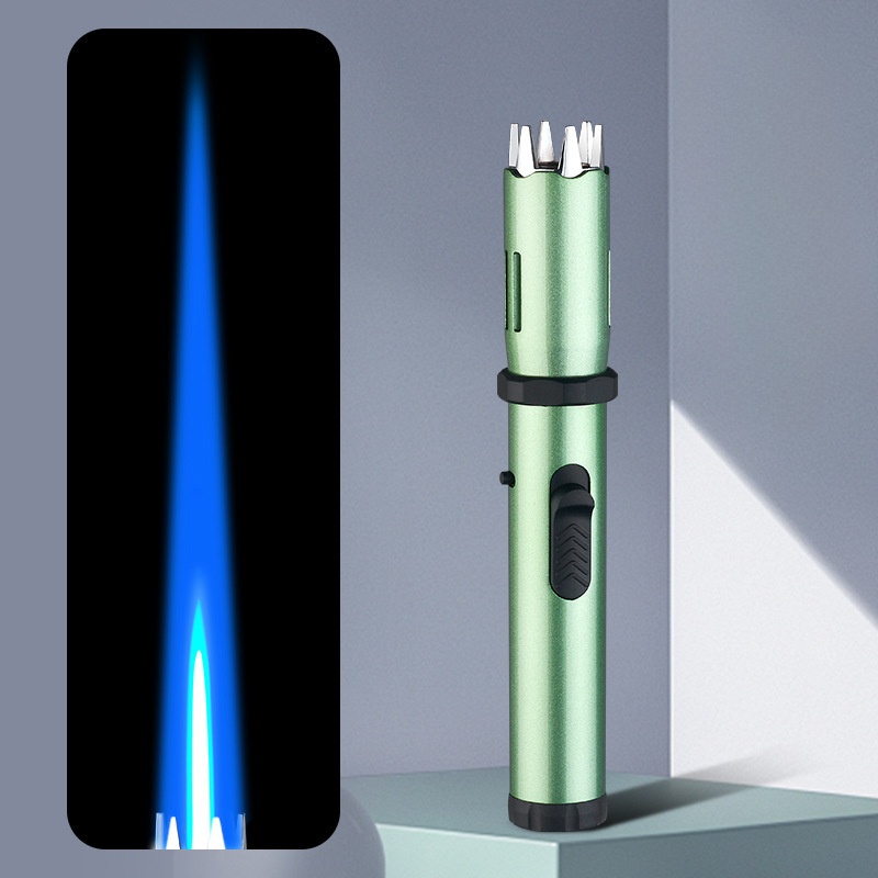 Outdoor camping igniter metal handheld large welding gun large spray gun lighter red fire