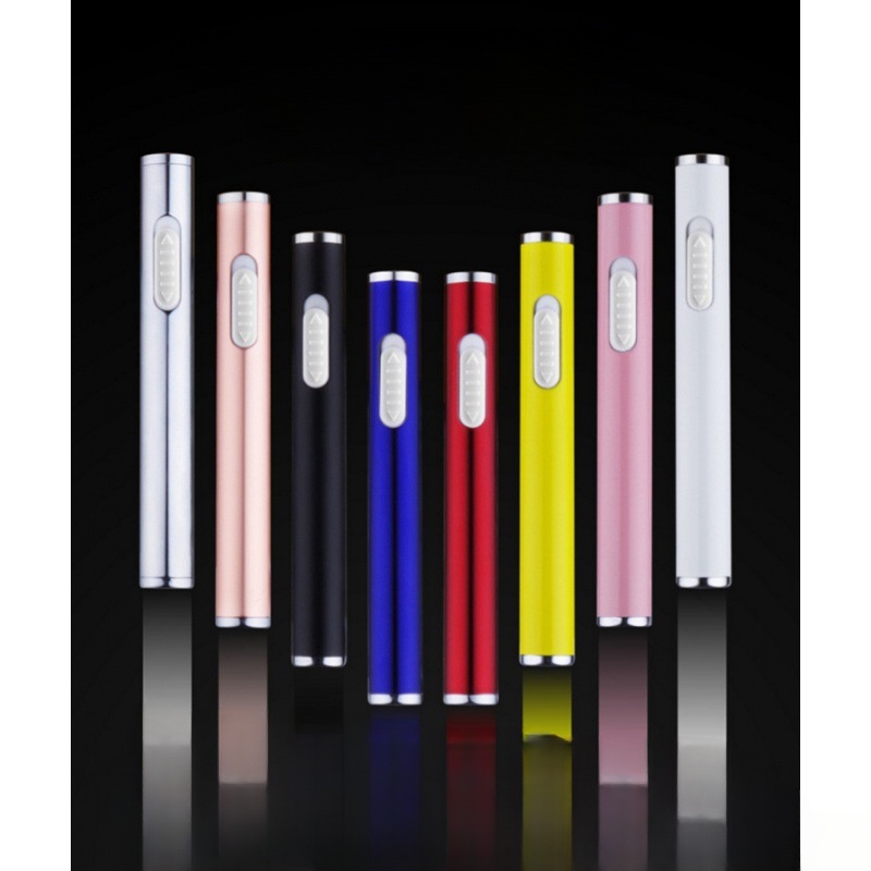 Mini long windproof electric heating wire metal cigarette lighter wholesale