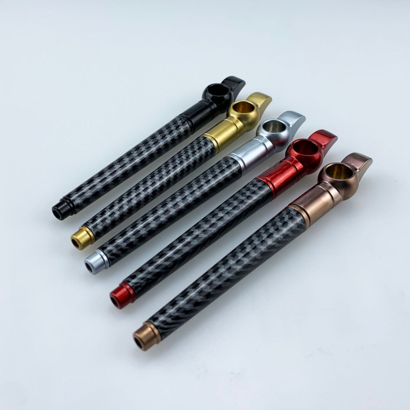 Manufacturer wholesale metal pipe gift box portable and detachable cleaning long pole pipe