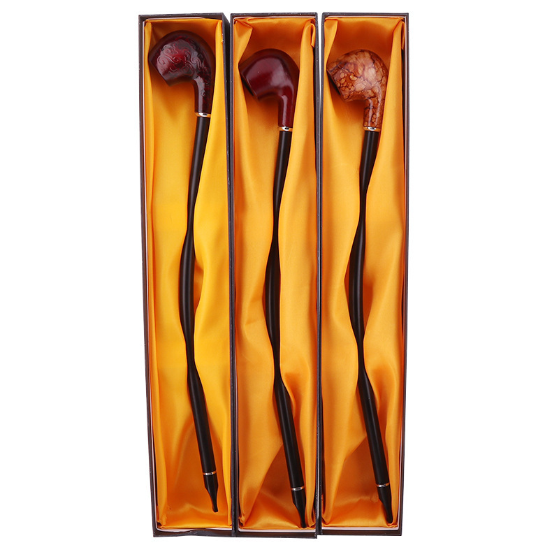 Hot-selling long pole solid wood pipe smoking tools wholesale long pole wooden filter pipe