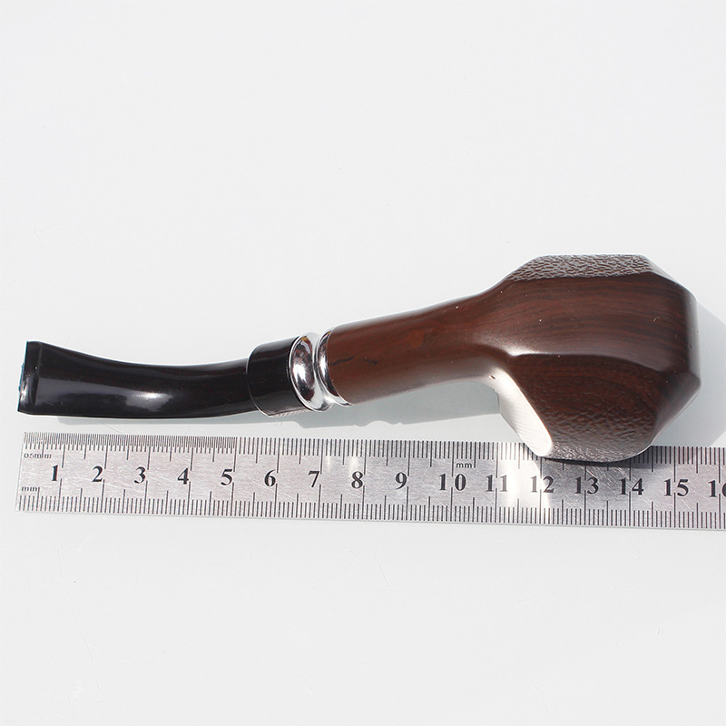 Star anise bakery iron pot curved pipe men's entry-level pipe drought tobacco pipe