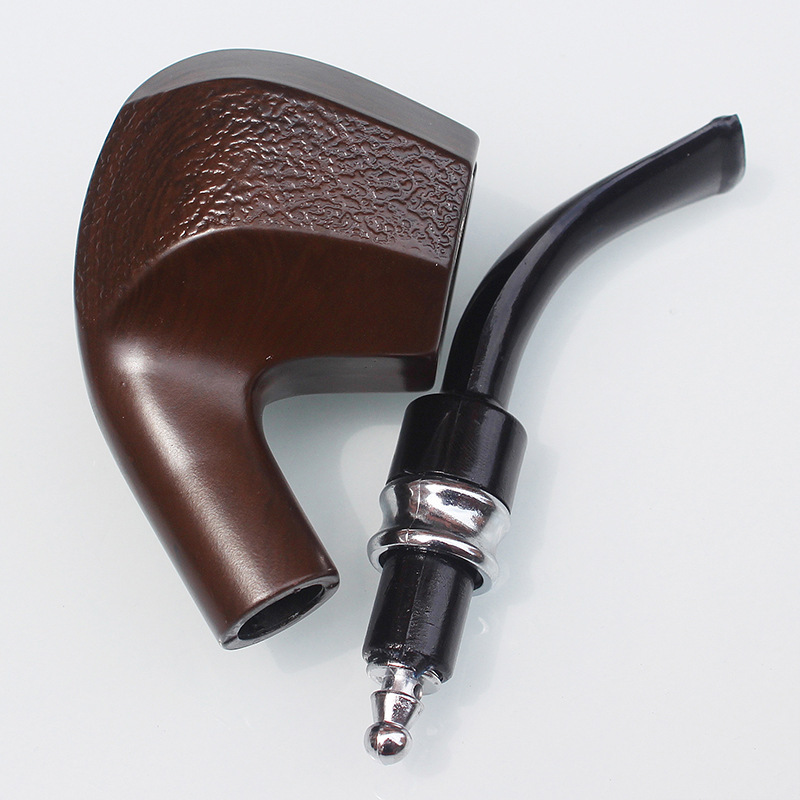 Star anise bakery iron pot curved pipe men's entry-level pipe drought tobacco pipe