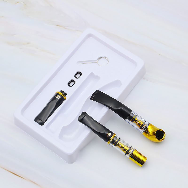 Cleaning filter mouthpiece 2 packs of small pipe shape cigarette mouthpiece containing accessories
