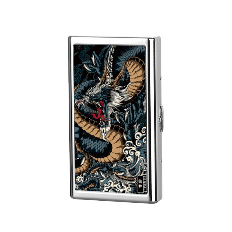 Leather cigarette box for men20 fine incense and man-made cigarette box