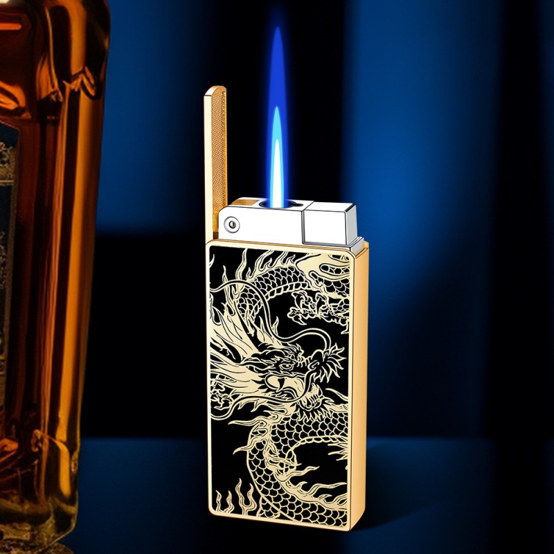 new-creative-lift-lighter-decompression-blue-flame-inflatable-metal-body-lettering-advertising