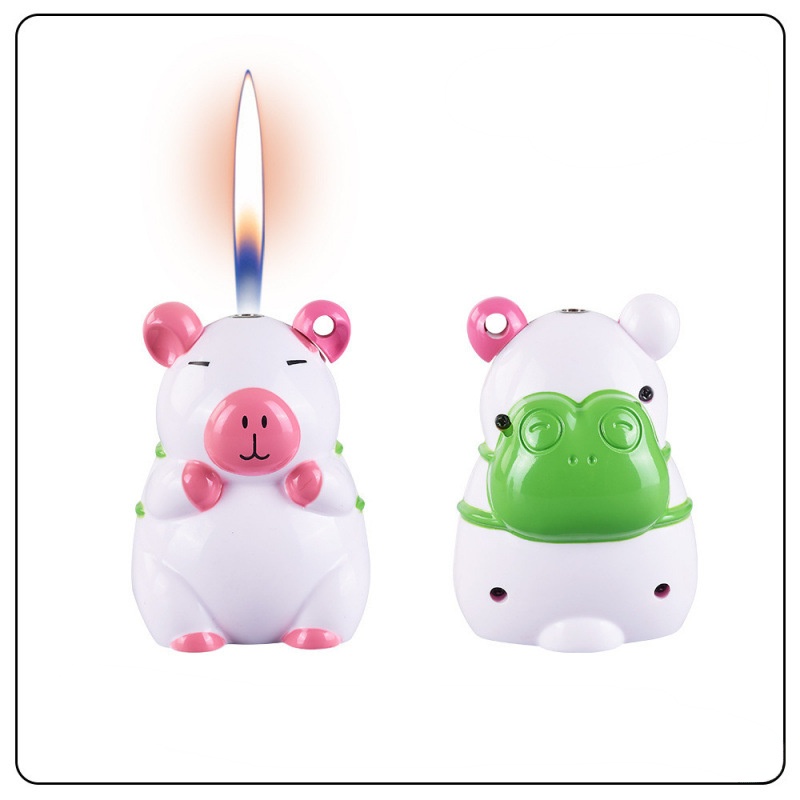 New creative personality inflatable Kapibala lighter cute cartoon portable and durable