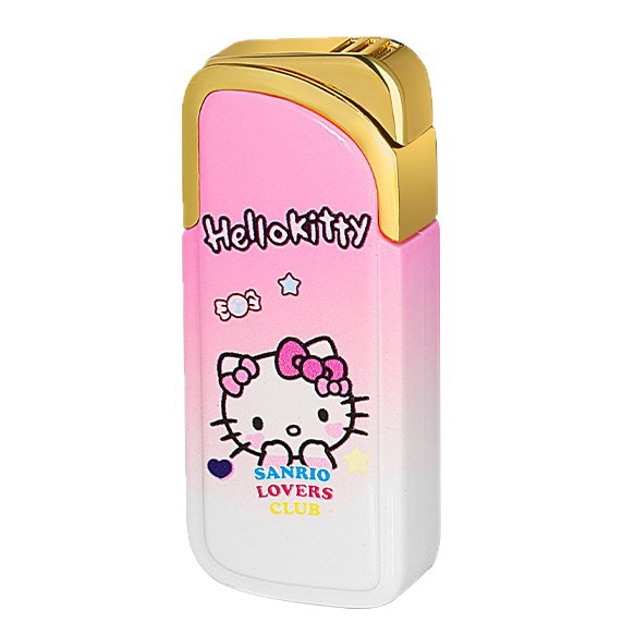 Internet celebrity creative mini portable girl cute lighter open flame inflatable personality