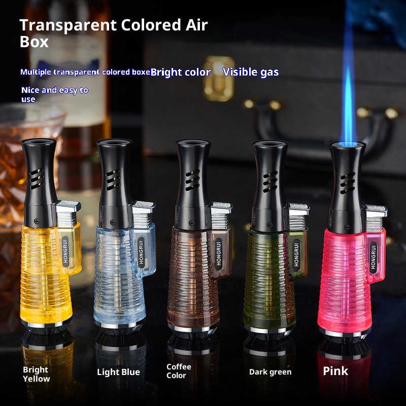 High-power mini welding gun, transparent funnel, elbow, direct injection lighter