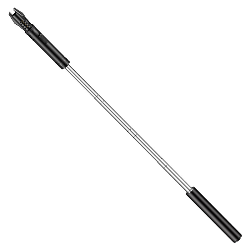 Telescopic portable lighting inflatable direct lighter high temperature flame gun outdoor barbecue