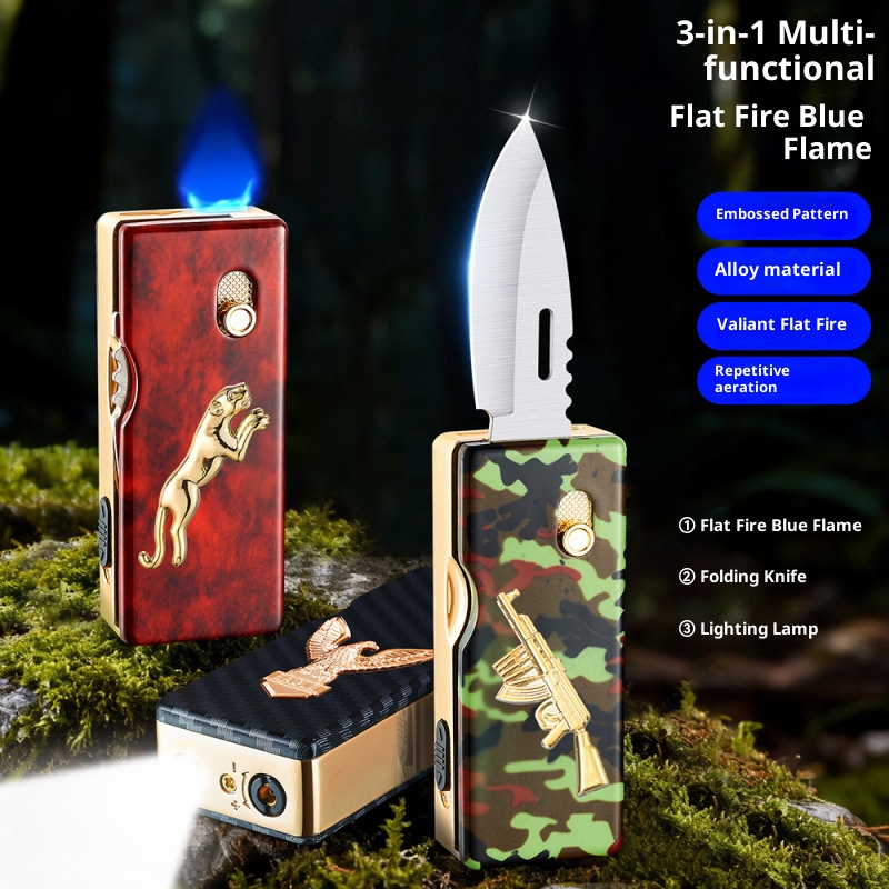 Three-in-one multifunctional alloy material with patch relief pattern and recycled air filling